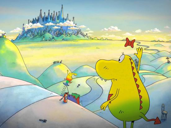 Ted Sieger's Molly Monster / El regal de la Molly Monstre (Matthias Bruhn, Michael Ekbladh, Ted Sieger, 2016)