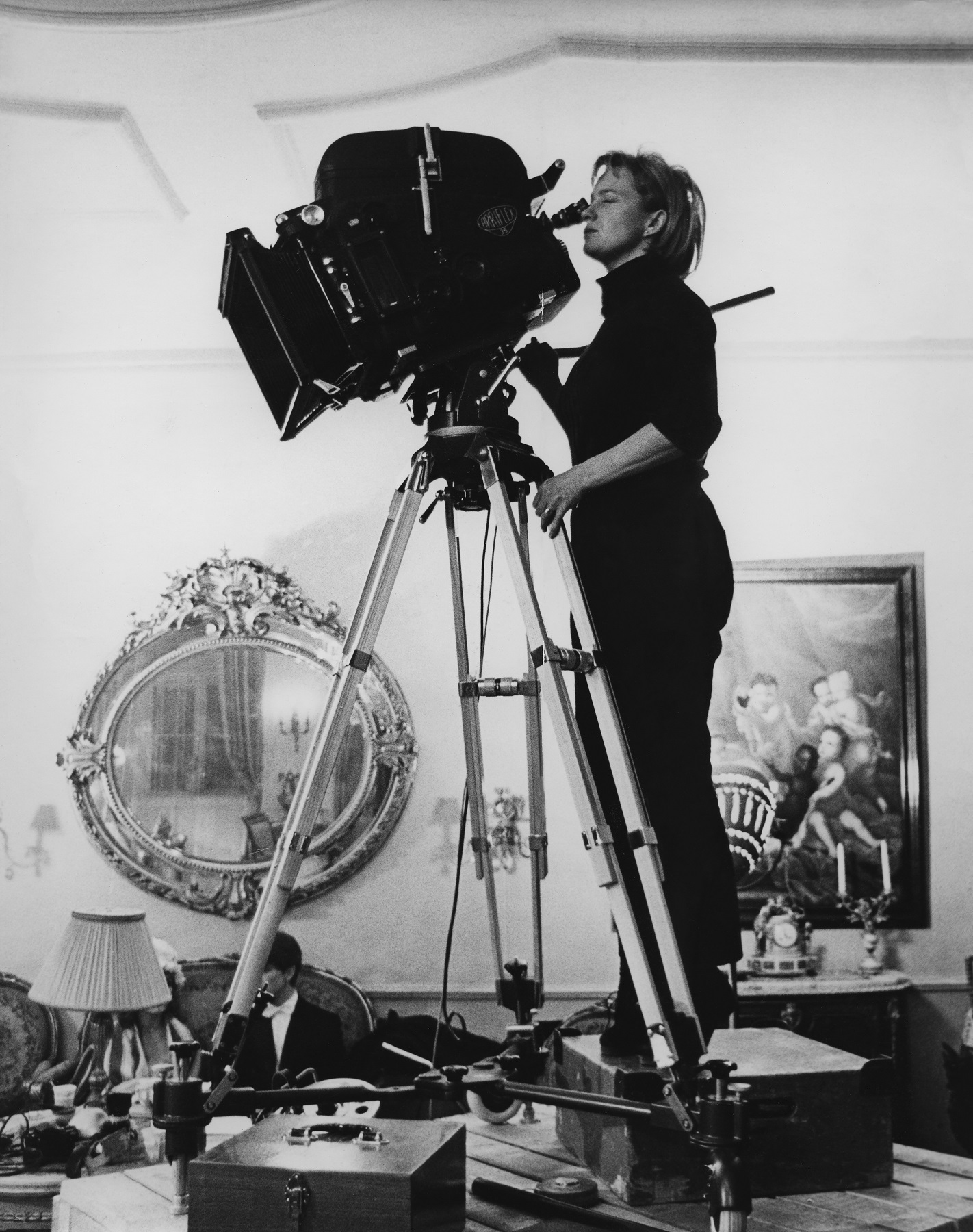 Mai Zetterling. Foto: David Hughes. Svensk Filmindustri