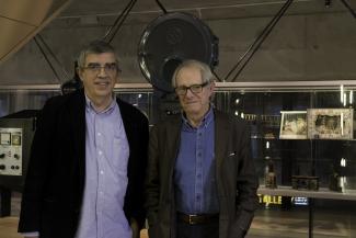 Foto Esteve Riambau i Ken Loach 2