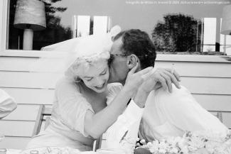 Casament de Marilyn Monroe i Arthur Miller. Juny, 1956. Fotografia de Milton H. Greene © 2020 Joshua Greene 