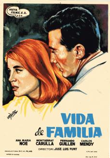 Vida de família (Josep Lluis Font, 1964) - cartell