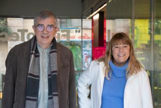 Foto Presentació filmoteca 2023-3 Esteve Riambau i Natàlia Garriga