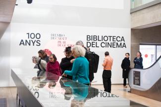 Exposició 100 anys Biblioteca del Cinema