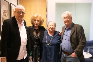 Esteve Riambau, Marisa Paredes, Teresa Enrich i Jaume Peracaula