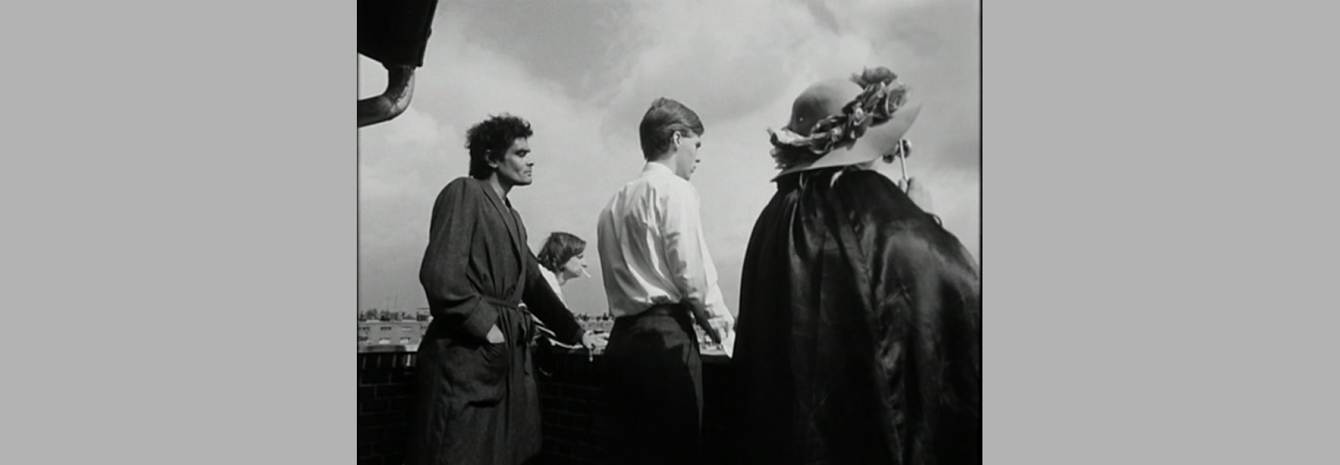 Jean Marie Straub und Danièle Huillet bei der Arbeit an einem Film nach Franz Kafkas Romanfragment (Harun Farocki, 1983)