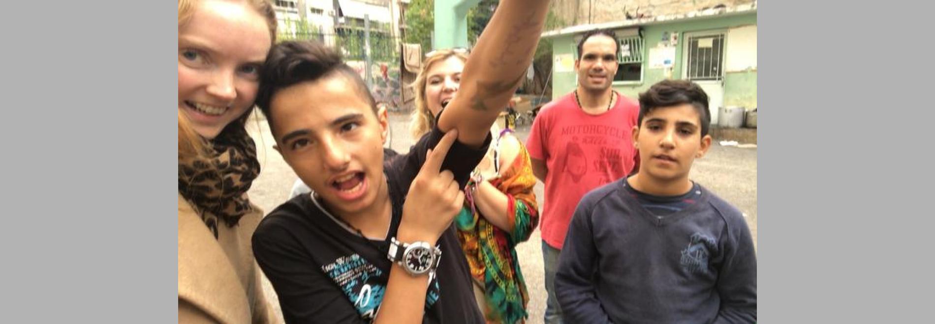 Light in Dark Places:The Refugee Crisis in Greece (Lily Cole, 2017)