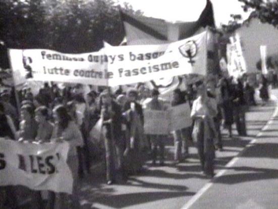 Le marche des femmes à Hendaye 