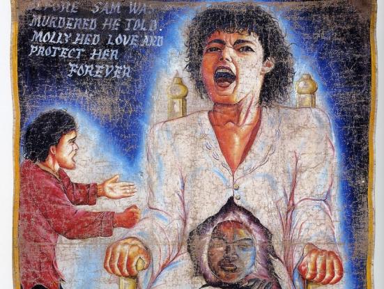 Cartell de 'Ghost' (Jerry Zucker, 1990) 