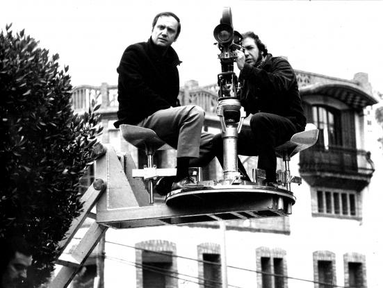 Nocturno 29. Rodatge. Pere Portabella i Teo Escamilla. 1968. Foto: L. López Martínez