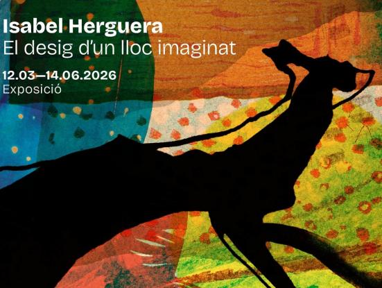 Cartell exposició 'Isabel Herguera. El desig d'un lloc imaginat